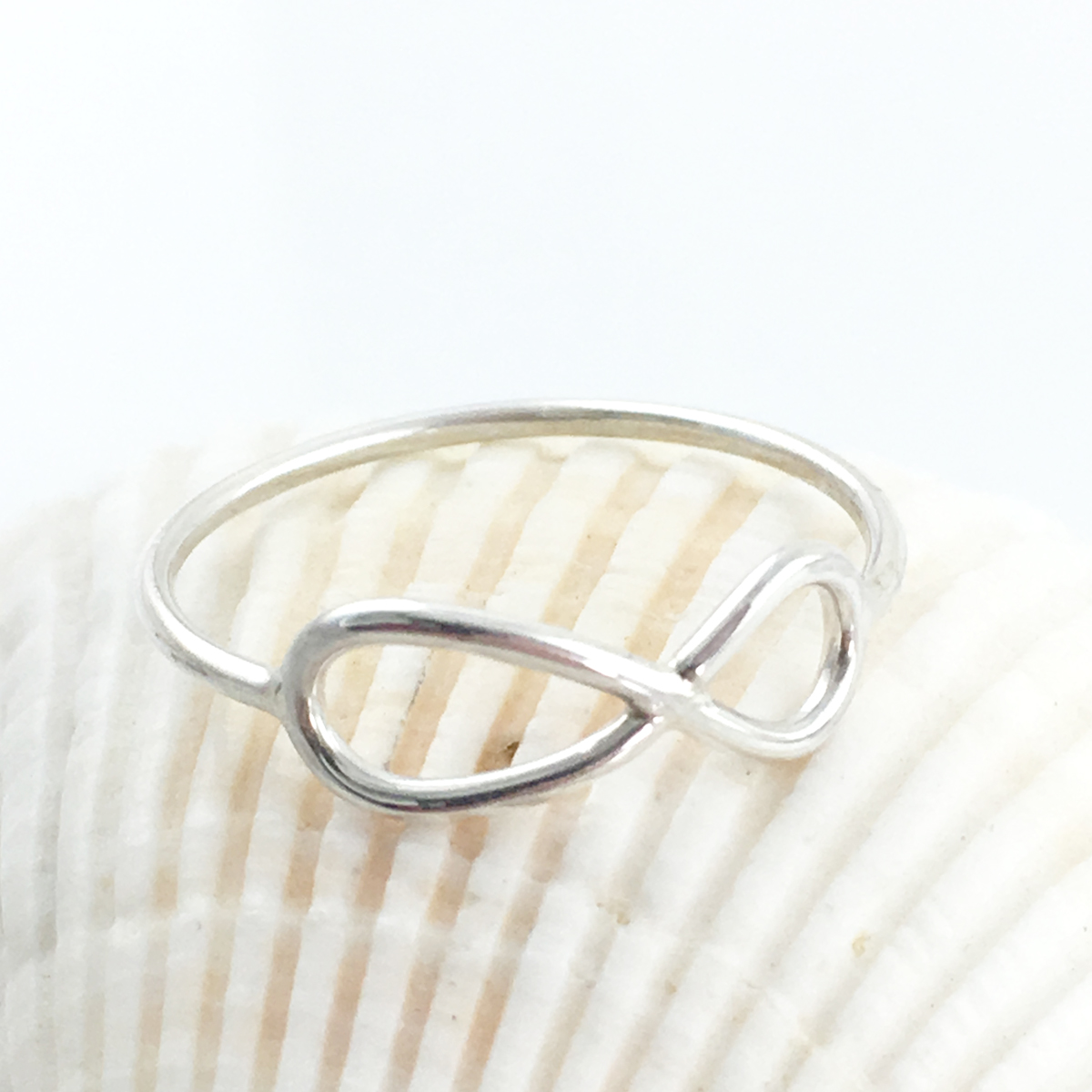 Sterling Infinity Ring